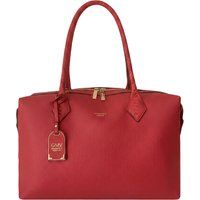 Strukturierte Handtasche mit Tragegriffen