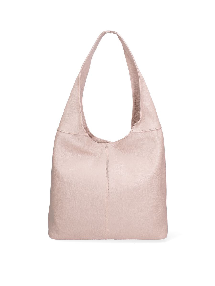 Minimalistische Hobo-Tasche aus Leder