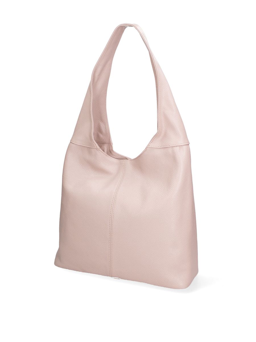 Minimalistische Hobo-Tasche aus Leder