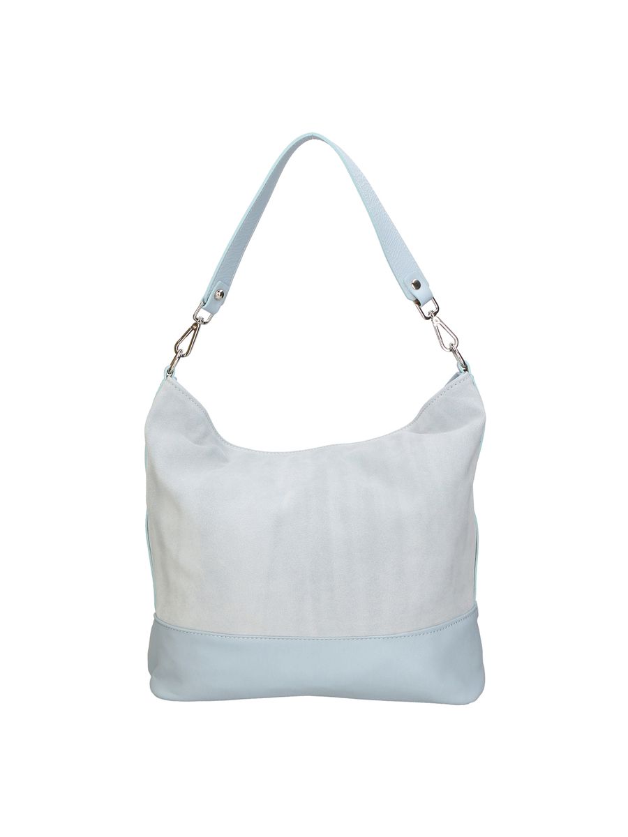 Weiche Hobo-Schultertasche aus Wildleder