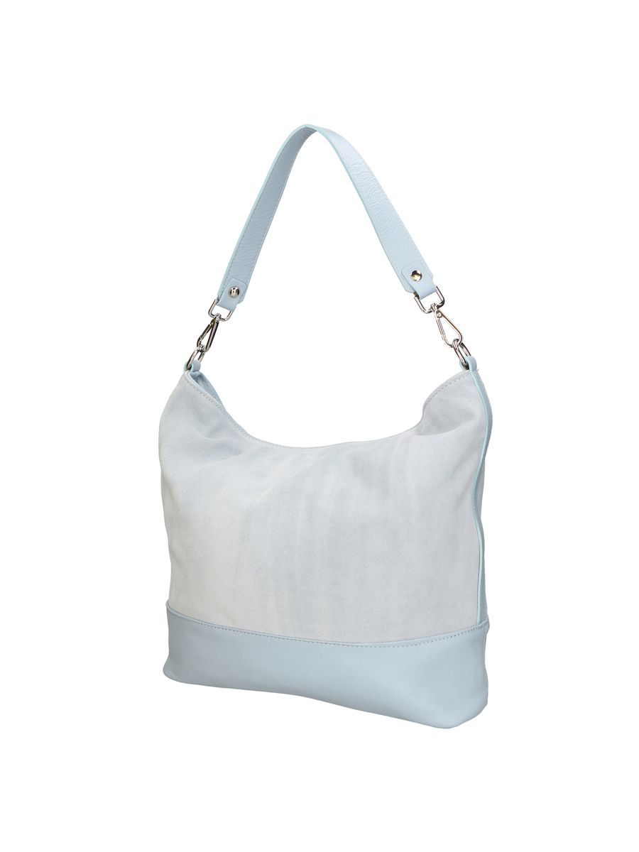 Weiche Hobo-Schultertasche aus Wildleder
