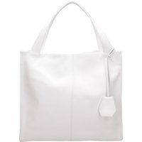 Minimalistischer Shopper aus genarbtem Leder