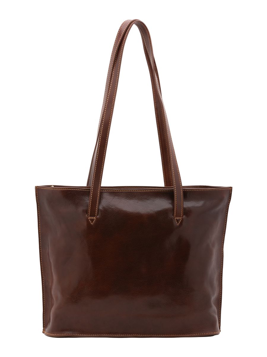 Elegante Leder-Schultertasche