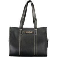 Strukturierte Tote-Bag mit Kontrastnähten