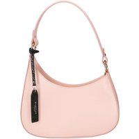 Minimalistische geschwungene Leder-Schultertasche