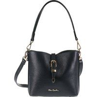 Elegante Beuteltasche aus genarbtem Leder