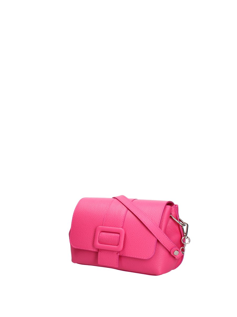 Flap-Bag aus Narbenleder