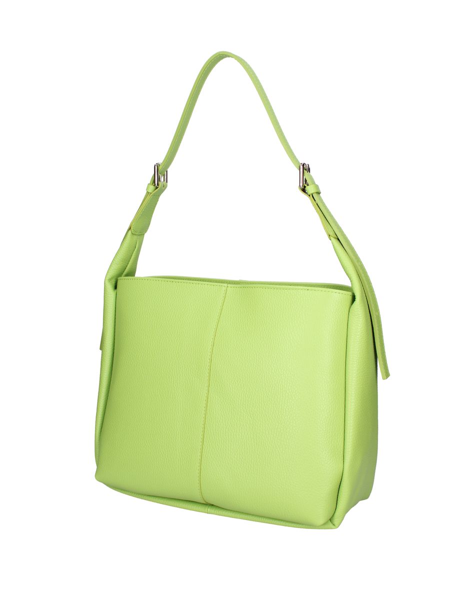 Minimalistische Hobo-Tasche aus genarbtem Leder