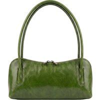 Elegante Schultertasche aus Leder