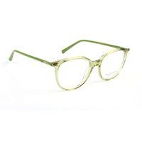 Transparente ovale Acetat-Brillenfassung