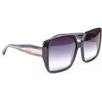 Quadratische Oversized Brillenfassung aus Acetat
