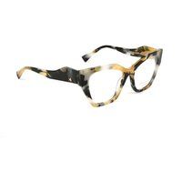 Markante geometrische Cat-Eye Brillenfassung
