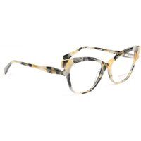 Brillenfassung in marmoriertem Cat-Eye-Design