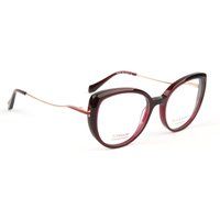 Elegante Titan-Brille in Cat-Eye-Form