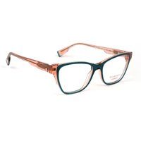 Zweifarbige Cat-Eye Brillenfassung