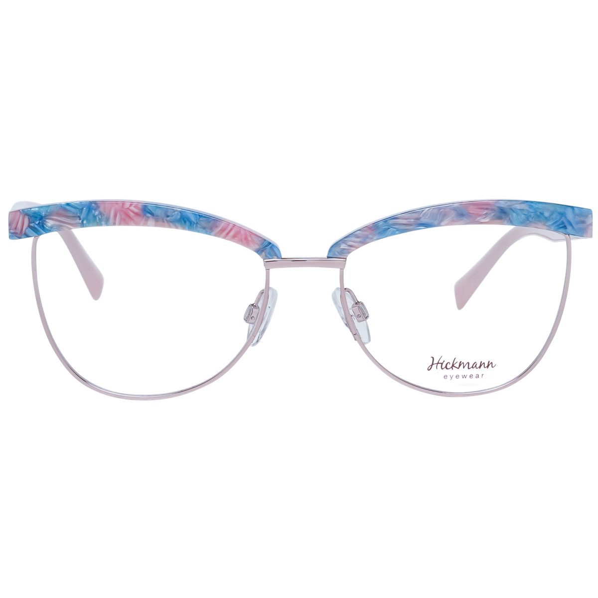 Cat-Eye-Gestell mit Marmor-Details