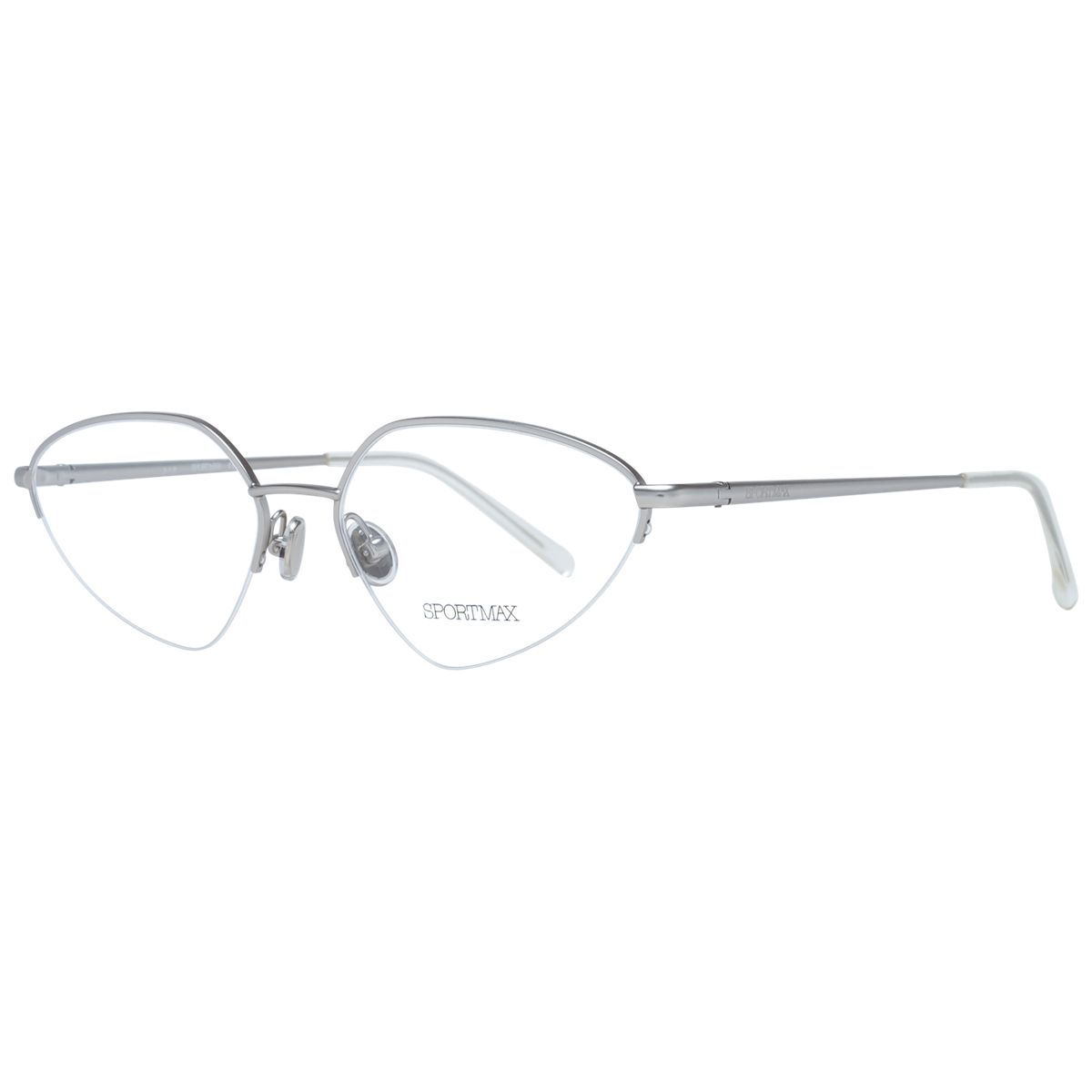 Halbrandbrille in Cat-Eye-Optik