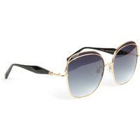 Oversized Schmetterlings-Sonnenbrille mit Farbverlauf