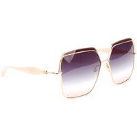 Übergroße geometrische Verlaufs-Sonnenbrille