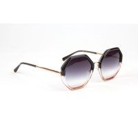 Geometrische Oversized-Sonnenbrille mit Farbverlauf