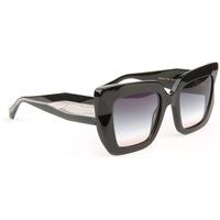 Übergroße Quadratische Sonnenbrille mit Farbverlauf