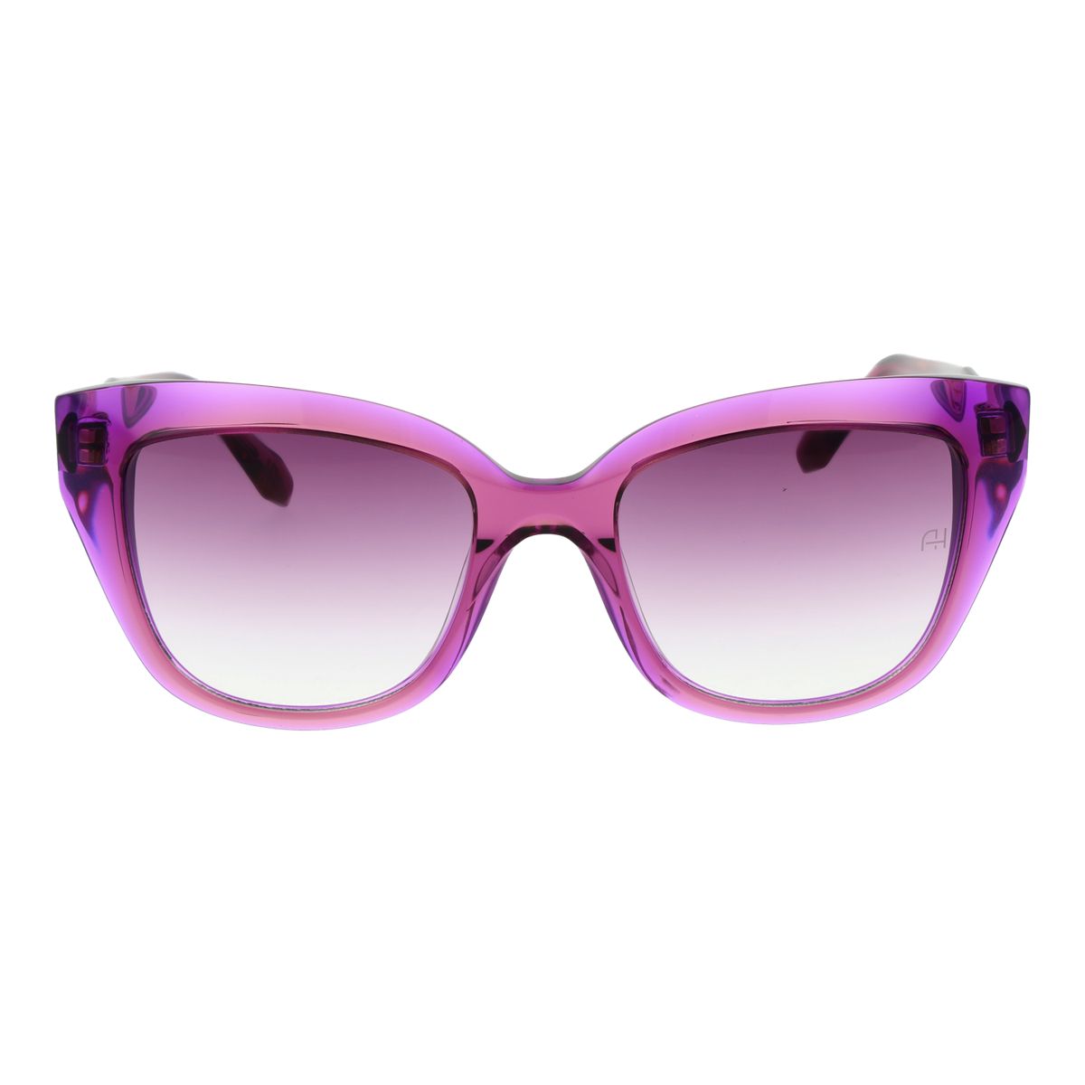 Übergroße Schmetterlings-Sonnenbrille mit Verlauf
