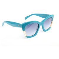 Übergroße Cat-Eye Azetat-Sonnenbrille