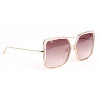 Übergroße Quadratische Sonnenbrille mit Verlaufsgläsern