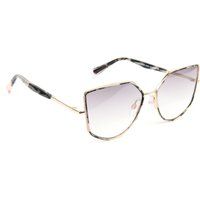 Geometrische Butterfly-Sonnenbrille mit Farbverlauf