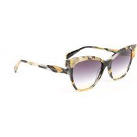 Oversize Cat-Eye Gestell mit Marmorierung
