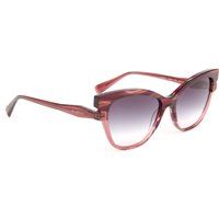 Übergroße Cat-Eye-Sonnenbrille aus Acetat