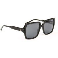 Oversized quadratische Sonnenbrille mit Marmorierung