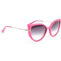 Cat-Eye-Sonnenbrille mit Metallbügeln