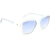 Geometrische Full-Rim Oversize Sonnenbrille