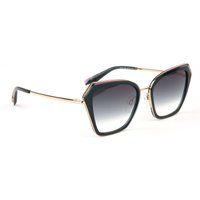 Elegante Butterfly-Sonnenbrille mit Metall-Akzenten