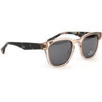 Transparente Cat-Eye Sonnenbrille im Quadrat-Design