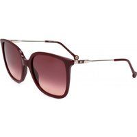 Übergroße Quadratische Sonnenbrille mit Farbverlauf