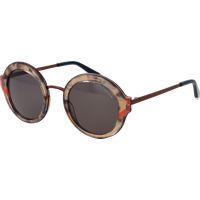 Schicke runde Sonnenbrille in Marmor-Optik