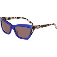 Markante Cat-Eye-Sonnenbrille in Tortoise-Optik