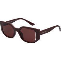 Geometrische Oversize-Sonnenbrille aus Acetat