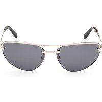 Randlose Pilotenbrille mit Doppelsteg