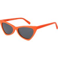 Schicke Cat-Eye-Sonnenbrille in Orange