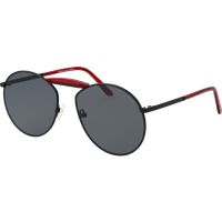 Runde Doppelsteg-Pilotenbrille