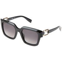 Übergroße quadratische Sonnenbrille mit Farbverlauf