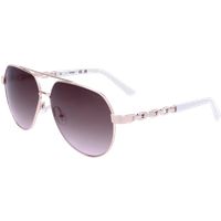 Elegante Aviator-Sonnenbrille mit Kettendetail