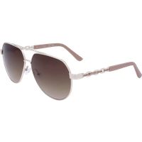Pilotenbrille mit Bügeln im Kettendesign