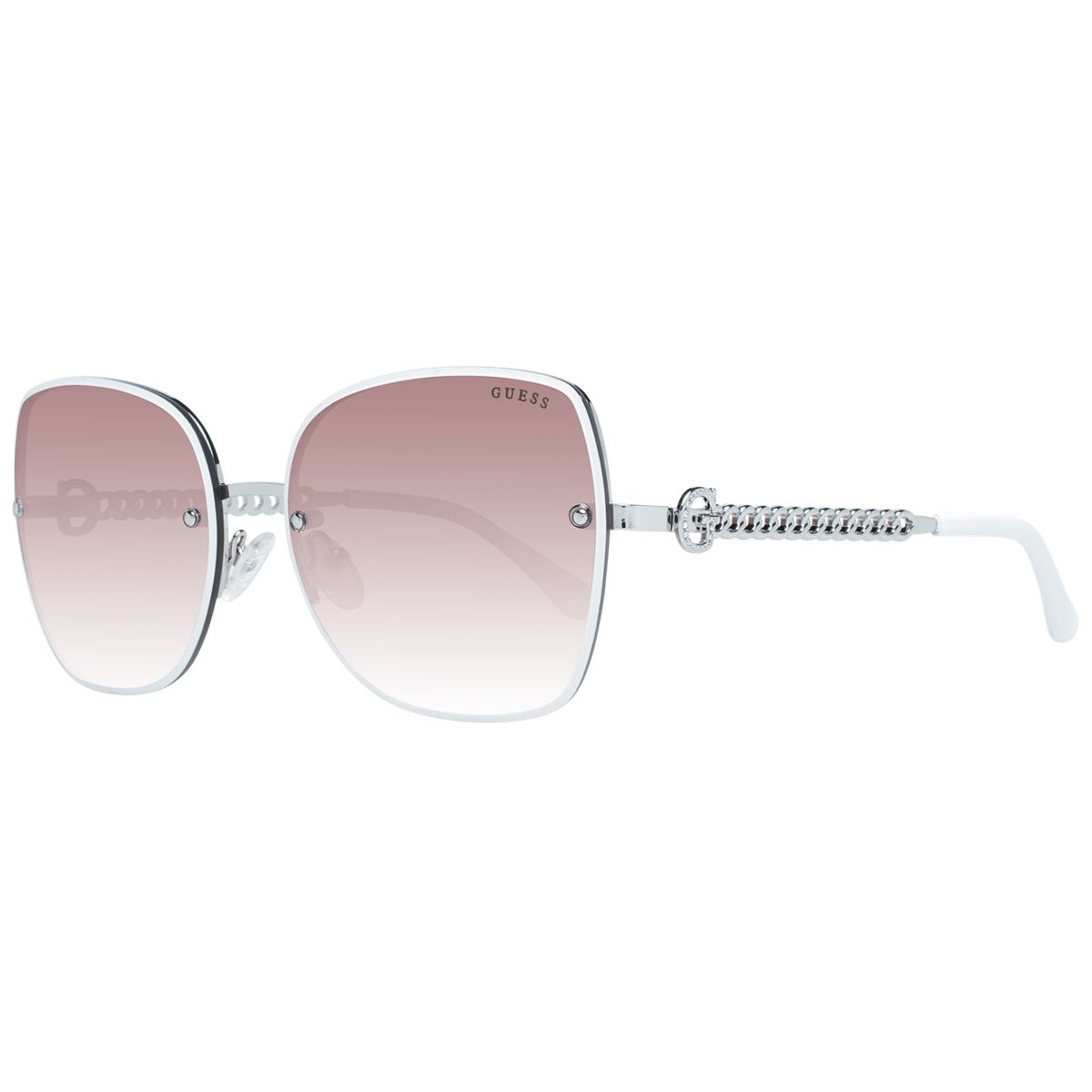 Elegante randlose Butterfly-Sonnenbrille mit Verlauf