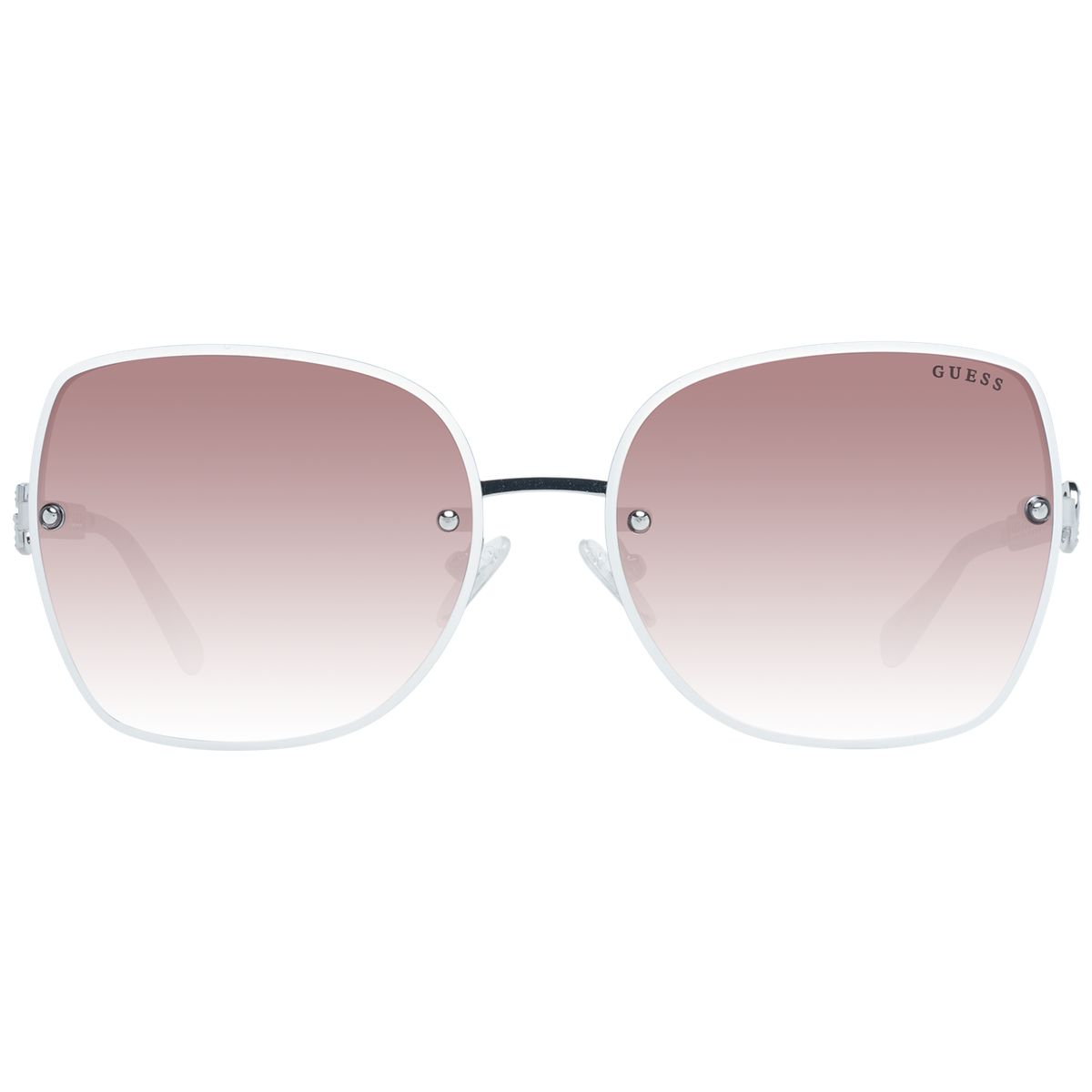 Elegante randlose Butterfly-Sonnenbrille mit Verlauf