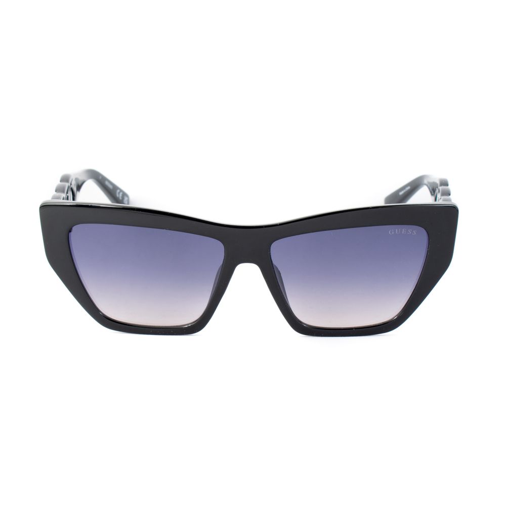 Moderne Cat-Eye Sonnenbrille mit Kettendetail
