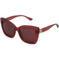 Übergroße quadratische Acetat-Sonnenbrille